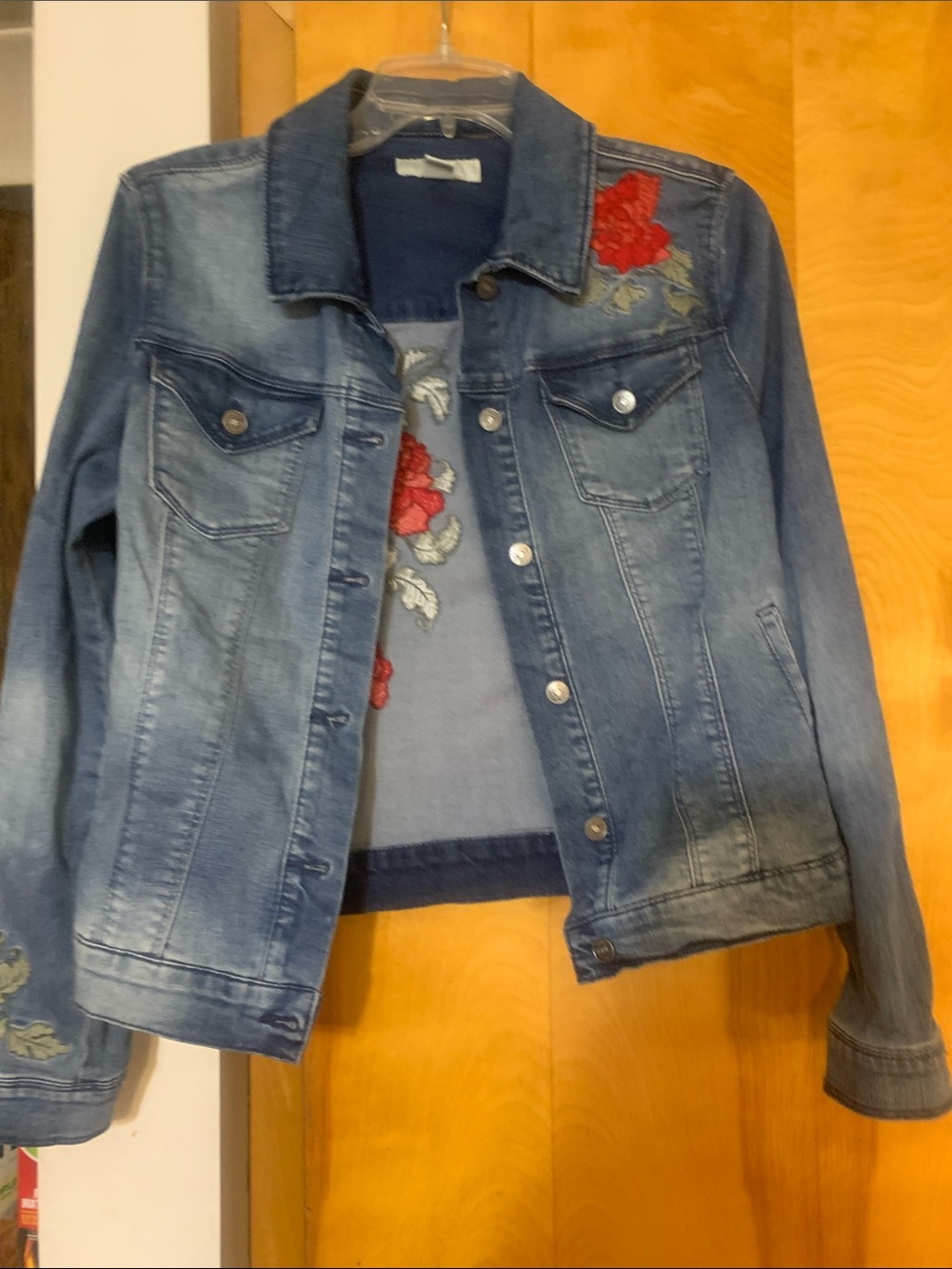 Blue Jean jacket. Tote 4